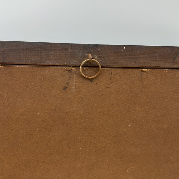 Vintage Farmhouse Frame-Glass Pane-Frame Size 13.5”x16.6” Approx - Picture 5 of 6